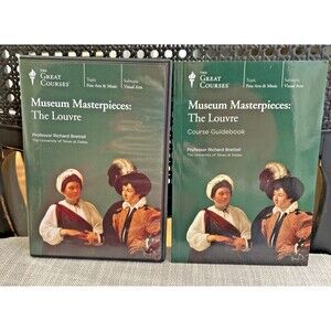 THE GREAT COURSES Museum Masterpieces: The Louvre GUIDEBOOK + DVD